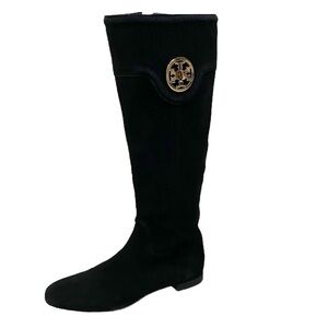 Tory Burch soft Suede leather boots7 1/2 original $498. Or trade size 8